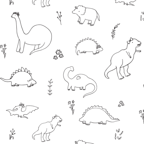 Printable Dinosaur Coloring Page