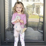 Girls robot clothes girl robots clothing leggings pants robotics Smarty Girl toddler scientist kids child coding coder computer programming mechanical computer science STEM clothes girly engineer engineering technology smart geek nerd pink purple BFF baby children kid pima cotton Peru Peruvian outfit apparel brand company style fashion line