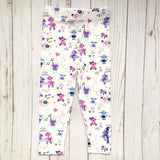 Girls robot leggings robots clothing robotics Smarty Girl code coding programming science STEM clothes pima cotton Peru girly pants engineering technology smart geek nerd pink purple