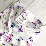Girls robot leggings robots clothing robotics Smarty Girl code coding programming science STEM clothes pima cotton Peru girly pants engineering technology smart geek nerd pink purple