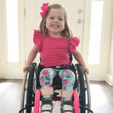 Sloth leggings sloths girls clothing clothes Smarty Girl pants shirt tshirt dress pink purple girly science STEM biology biologist kid kids child children baby toddler smart geek nerd nerdy geeky tropical jungle rainforest rain forest green birthday party theme gift pima cotton Peru ethical fashion female empowerment style brand apparel line gender neutral inclusion diversity spina bifida inclusive cerebral palsy wheelchair special needs mom advocate