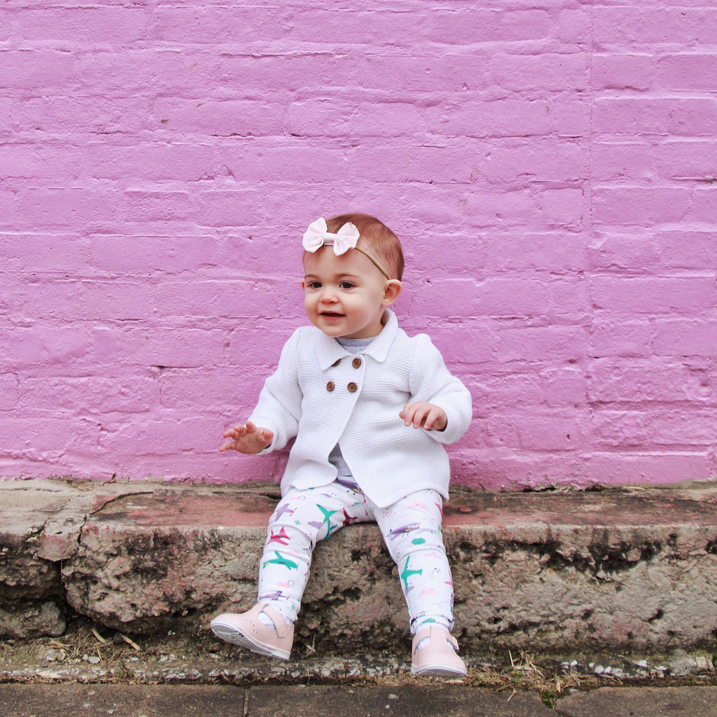 Airplanes clothes for girls. Smarty Girl brand organic leggings. Pink purple girly airplane clothing pants. Science STEM smart geek nerd shirt dress