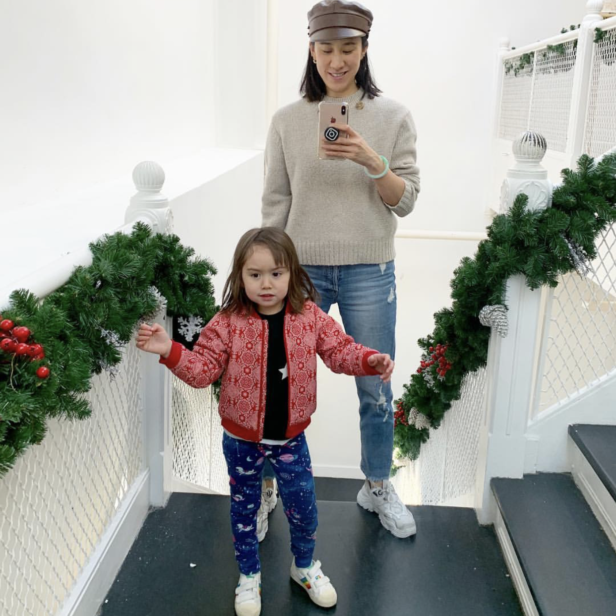 Eva Chen Ren Child Kid Children Kids Instagram New York City NYC Fashion Style Blogger Blog Influencer Author Smarty Girl pima cotton leggings girls science clothes STEM clothing pants shirt dress smart nerd geek geeky astronaut space nasa vehicle cars firetruck narwhal whale robot pink purple girly kids children Peru Peruvian Wichita Kansas