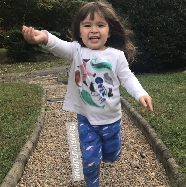 Girls narwhal leggings narwhals clothing whale ocean sea life Smarty Girl toddler kids clothes whales pants aquarium science octopus jellyfish fish underwater nautical boat STEM Arctic pima girly marine biology smart geek scientist nerd pink purple shirt tshirt dress kid child children nerdy geeky infant baby zoo animals