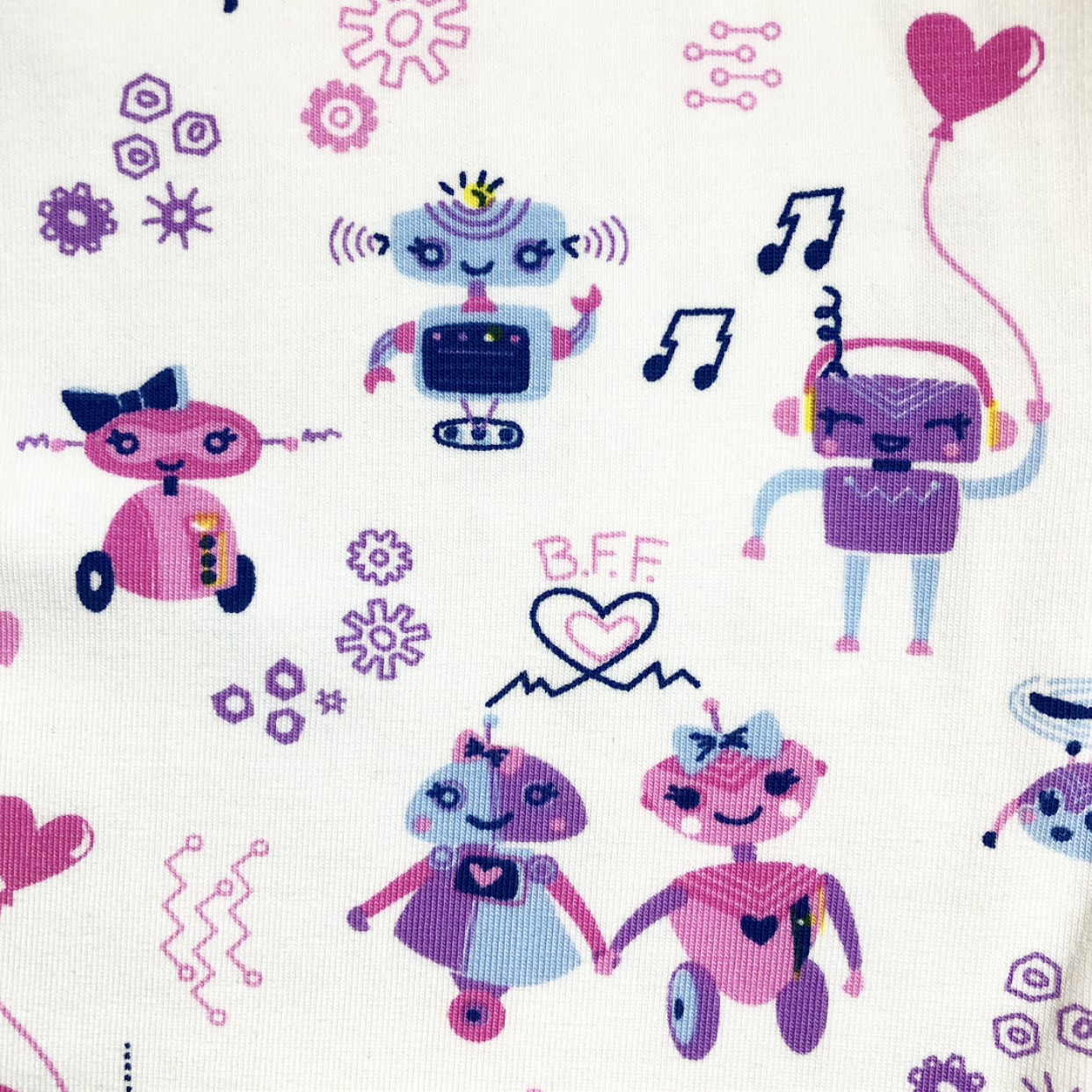 Girls robot clothes girl robots clothing leggings pants robotics Smarty Girl code coding programming science STEM clothes pima cotton Peru Peruvian girly pants engineering technology smart geek nerd pink purple BFF kids children child kid