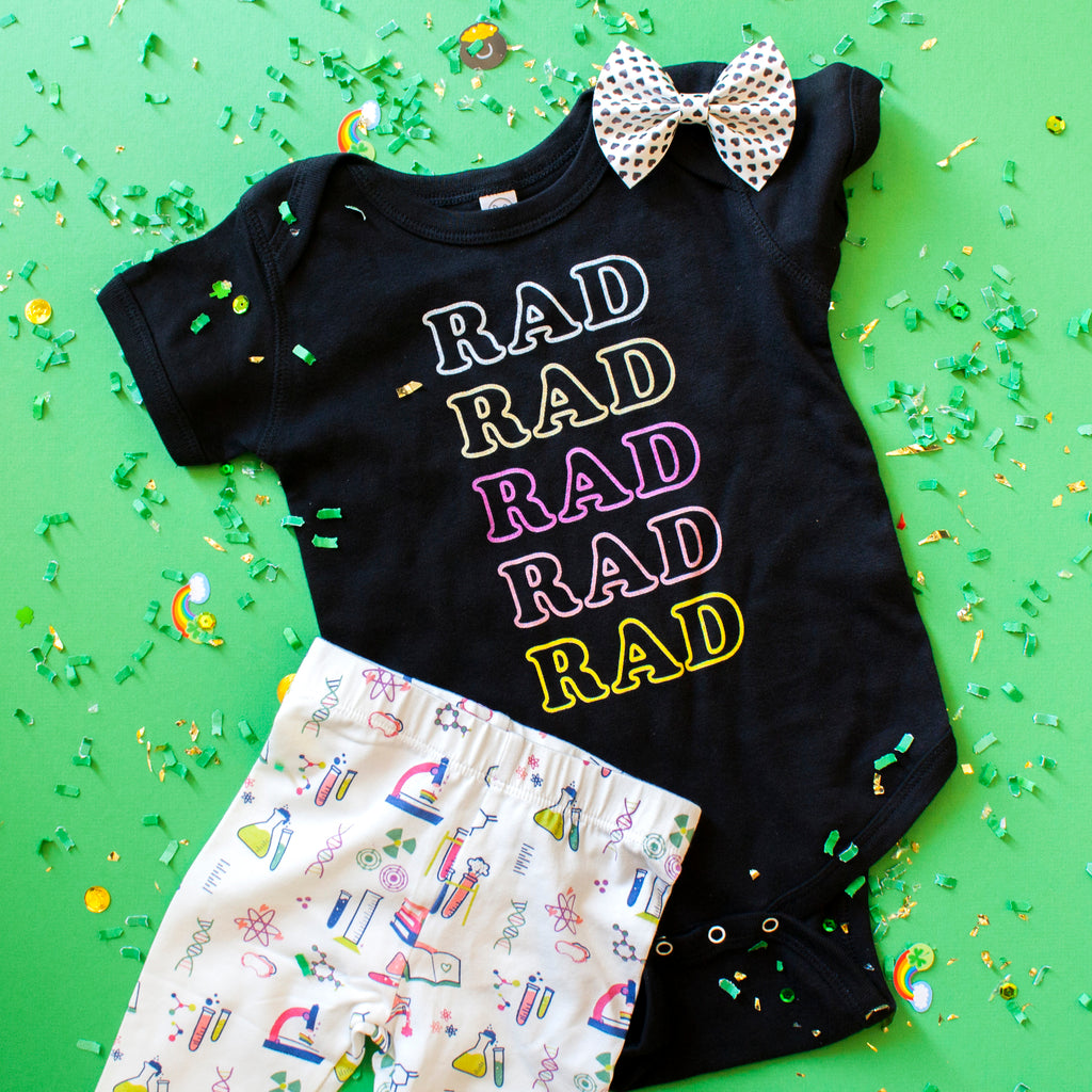 Girl science leggings girls pants clothes girly chemistry clothing STEM Smarty Girl toddler brand smart geek nerd organic pink purple kids female empowerment 