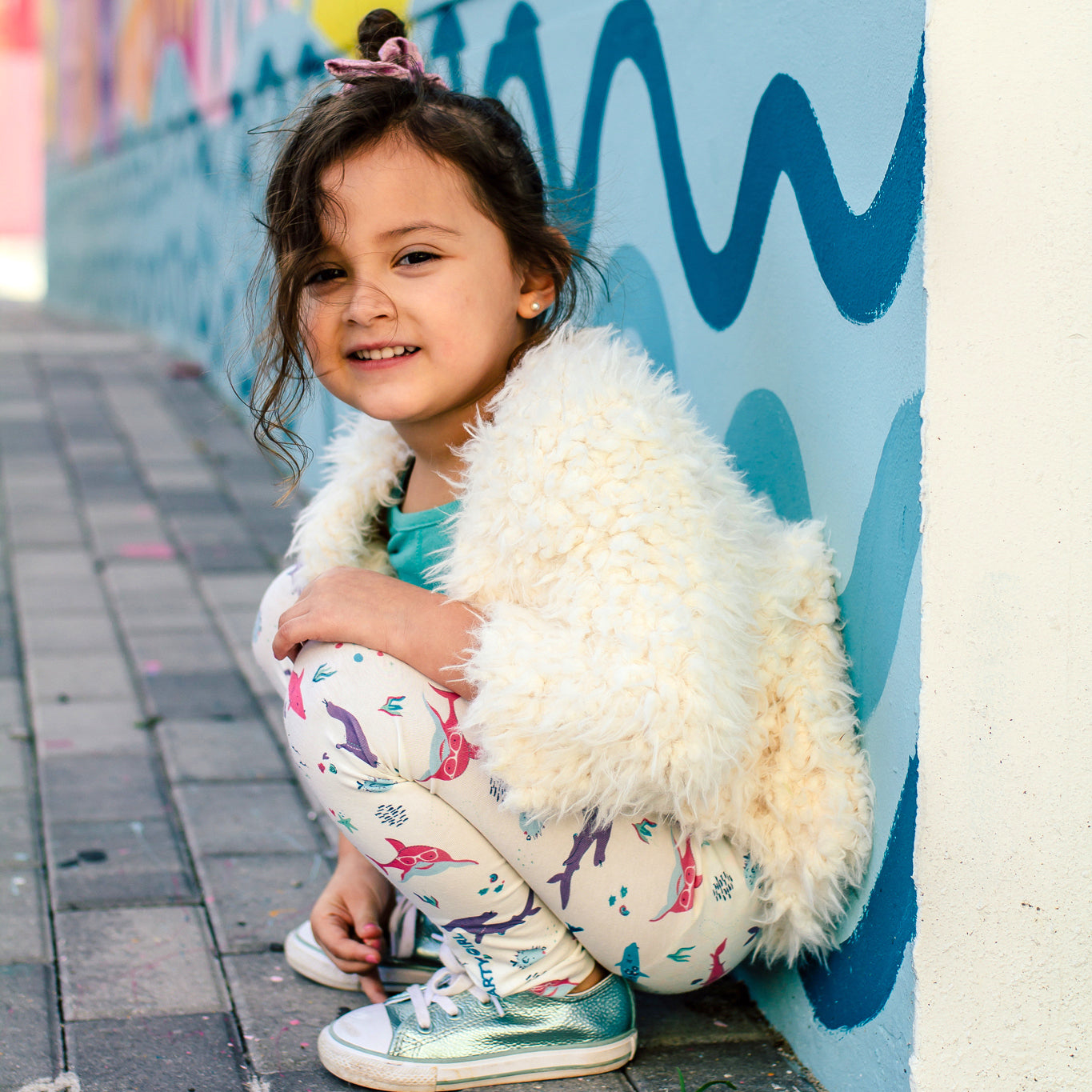 Shark Leggings - Girls Clothing 1-5 (SOLD OUT)