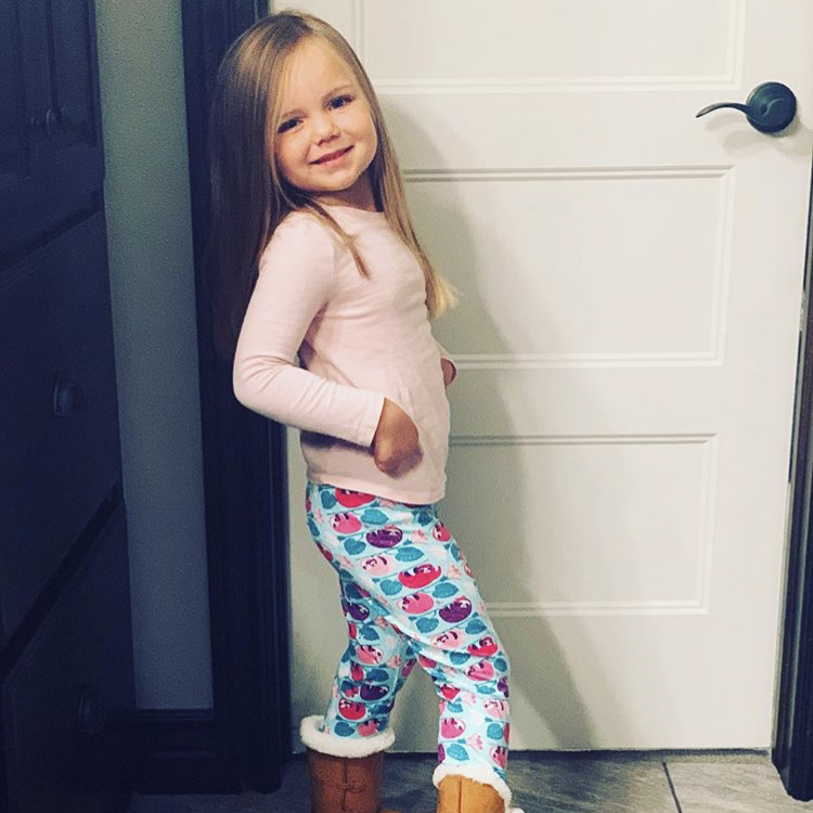 Girls Sloth Leggings - Girls Clothes Ages 2–10