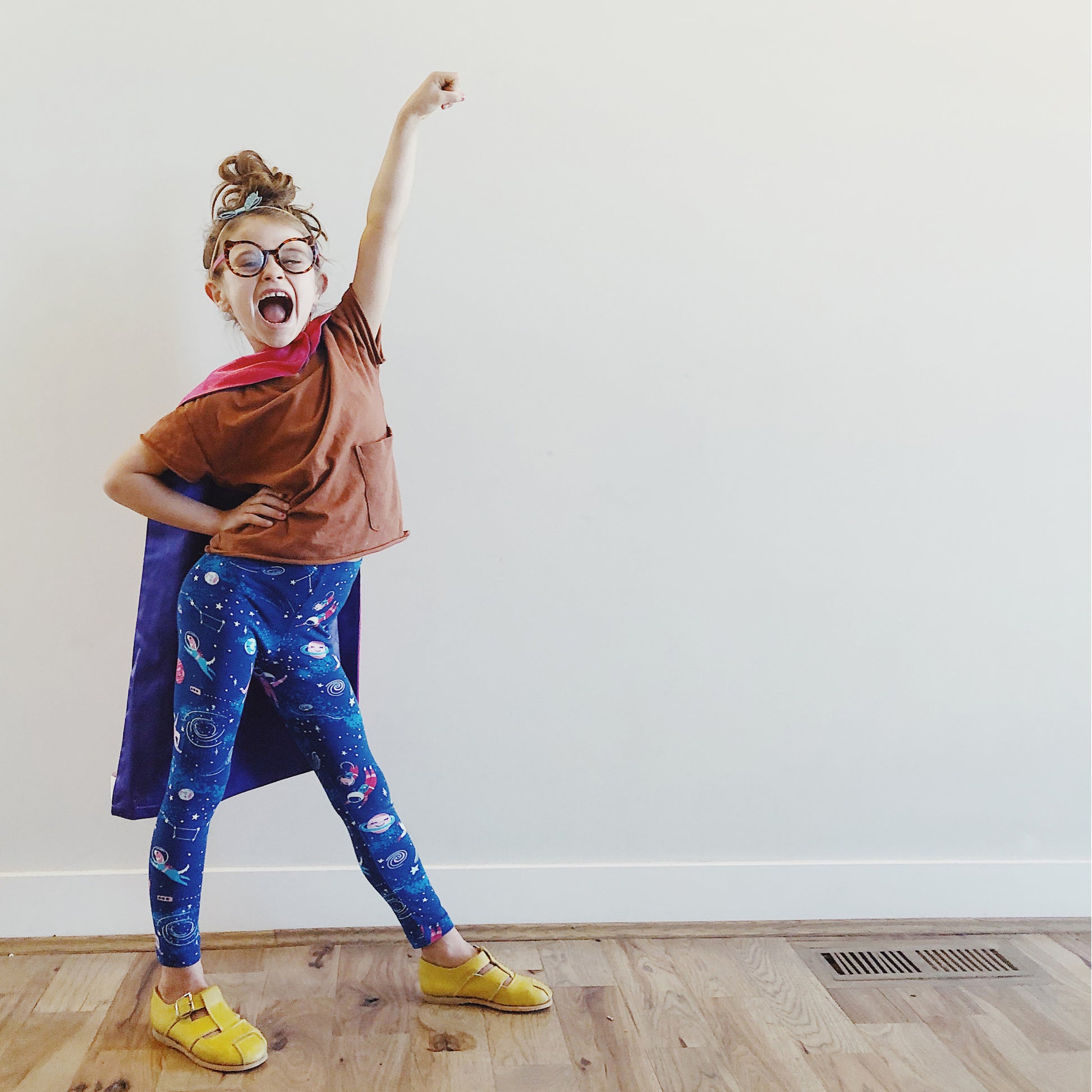 Space clothes for girls astronaut girl clothing astronauts girly leggings outer toddler pants kids planet galaxy star rocket moon spaceship NASA astronomy science STEM kid children child baby dog cat smart geek nerd solar system sky party gift costume pink purple nerdy geeky smart Peru