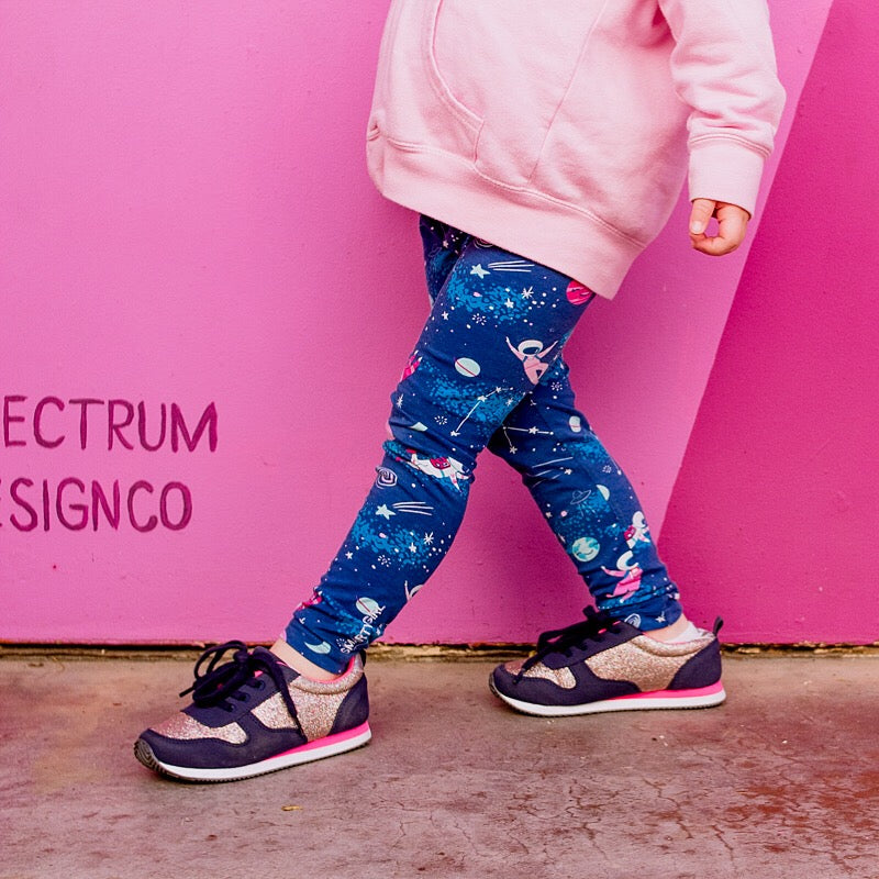 Space clothes for girls astronaut girl clothing astronauts girly leggings outer toddler pants kids planet galaxy star rocket moon spaceship NASA astronomy science STEM kid children child baby dog cat smart geek nerd solar system sky party gift costume pink purple nerdy geeky smart Peru